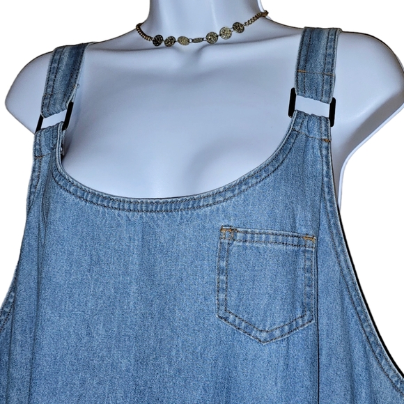 Faded Glory Y2K Denim Maxi Dress - Picture 3 of 5